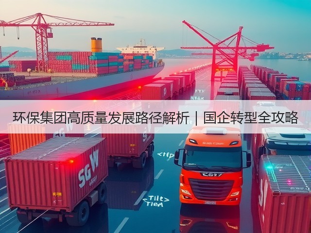 环保集团高质量发展路径解析｜国企转型全攻略(图1)