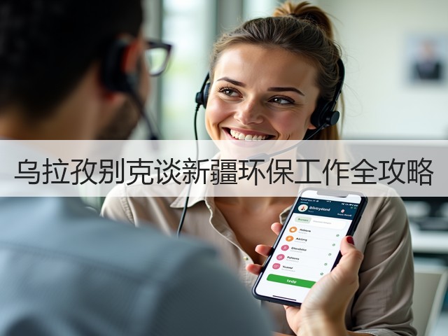 乌拉孜别克谈新疆环保工作全攻略(图3)
