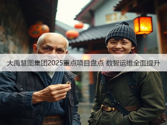 大禹慧图集团2025重点项目盘点 数智运维全面提升(图2)