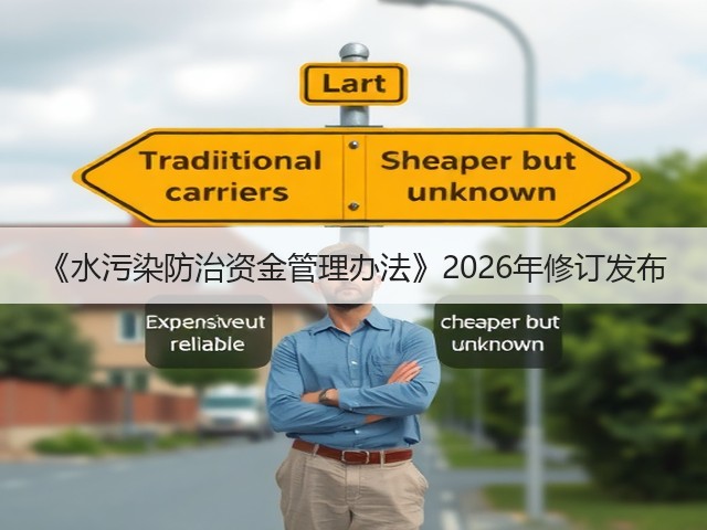 《水污染防治资金管理办法》2026年修订发布(图2)