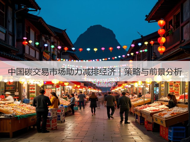中国碳交易市场助力减排经济|策略与前景分析(图1) 中国碳交易市场助力减排经济|策略与前景分析(图1)