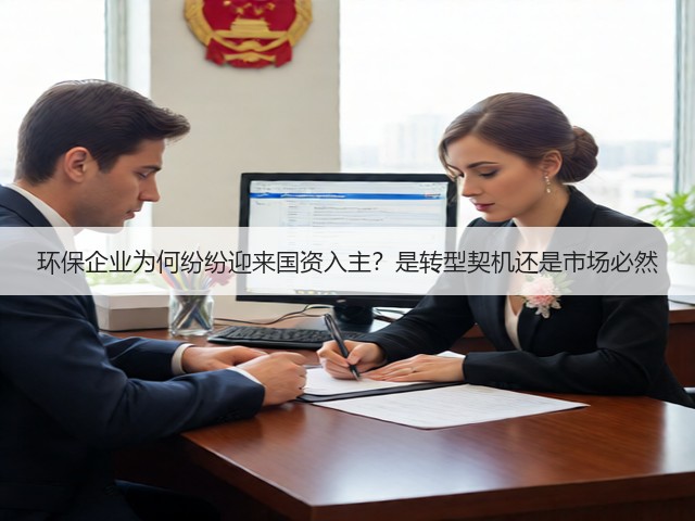 环保企业为何纷纷迎来国资入主?是转型契机还是市场必然(图3) 环保企业为何纷纷迎来国资入主?是转型契机还是市场必然(图3)