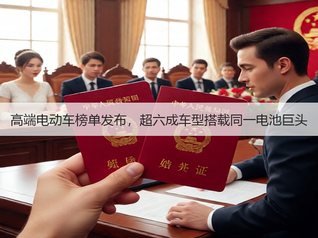 高端电动车榜单发布，超六成车型搭载同一电池巨头(图1)