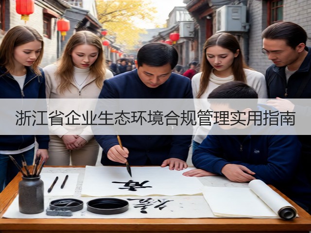 浙江省企业生态环境合规管理实用指南(图1) 浙江省企业生态环境合规管理实用指南(图1)