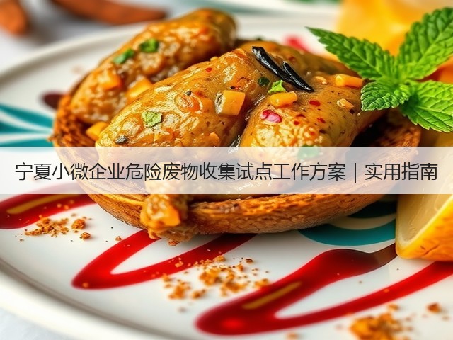 宁夏小微企业危险废物收集试点工作方案｜实用指南(图3)