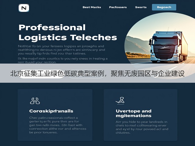 北京征集工业绿色低碳典型案例，聚焦无废园区与企业建设(图1)