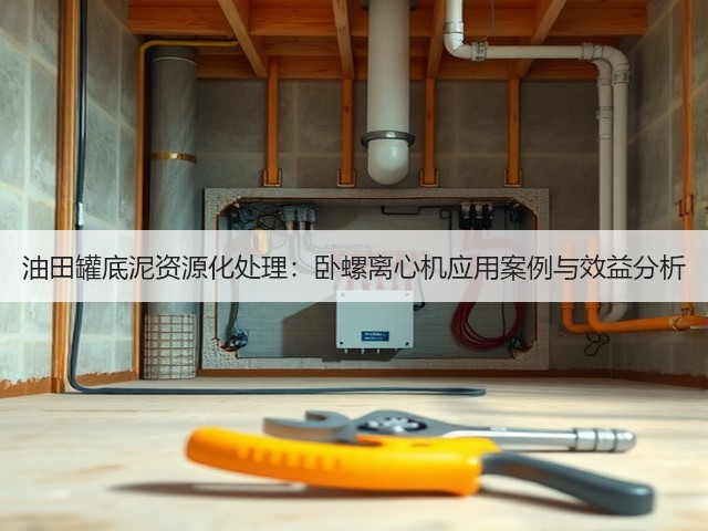 油田罐底泥资源化处理：卧螺离心机应用案例与效益分析(图1)