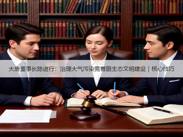 大唐董事长陈进行：治理大气污染需着眼生态文明建设｜核心技巧(图1)