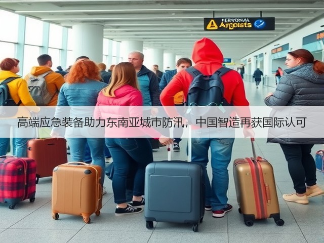 高端应急装备助力东南亚城市防汛，中国智造再获国际认可(图3)