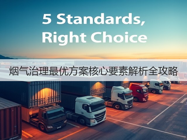 烟气治理最优方案核心要素解析全攻略(图1)
