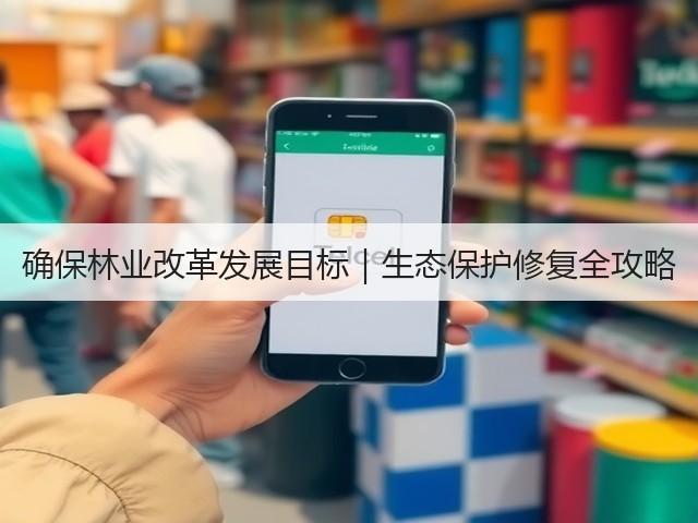 确保林业改革发展目标｜生态保护修复全攻略(图3)