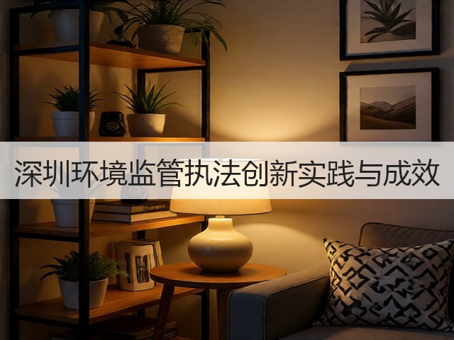 深圳环境监管执法创新实践与成效(图2)