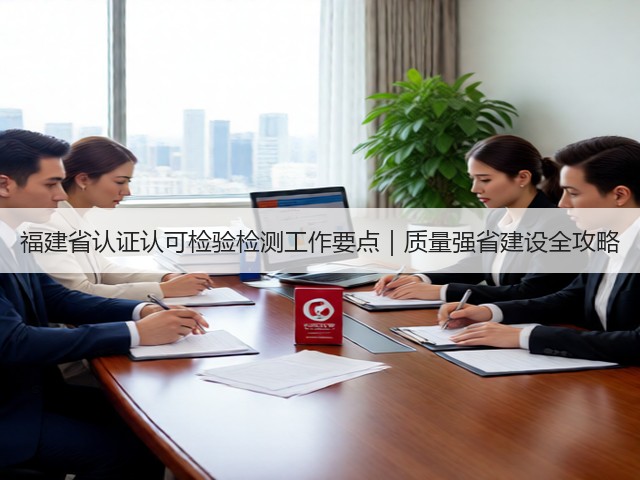 福建省认证认可检验检测工作要点｜质量强省建设全攻略(图3)