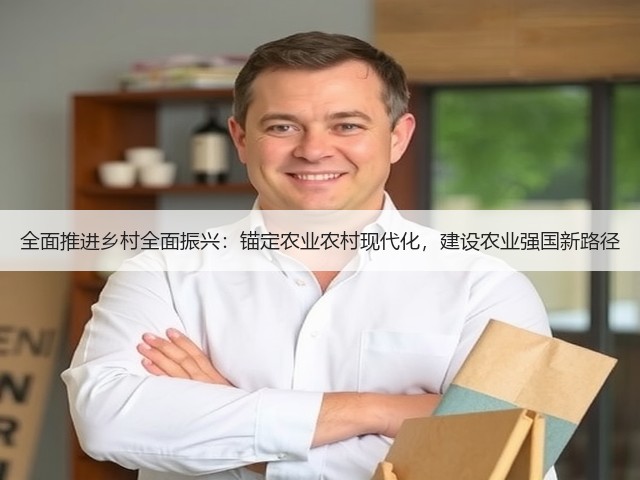 全面推进乡村全面振兴：锚定农业农村现代化，建设农业强国新路径(图1)