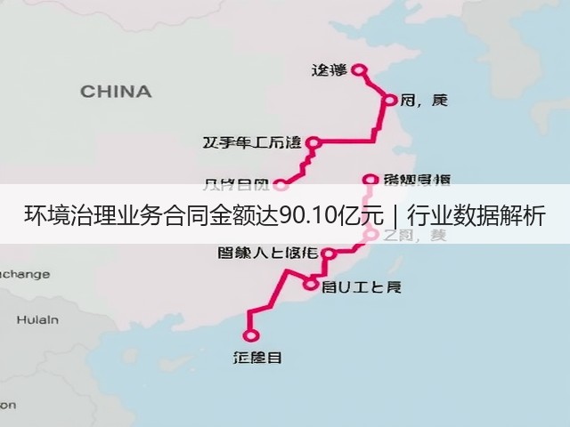 环境治理业务合同金额达90.10亿元｜行业数据解析(图1)