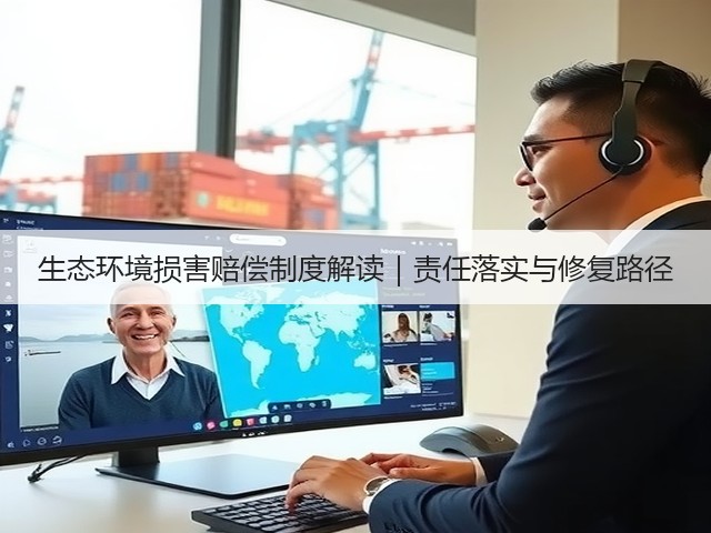生态环境损害赔偿制度解读｜责任落实与修复路径(图1)