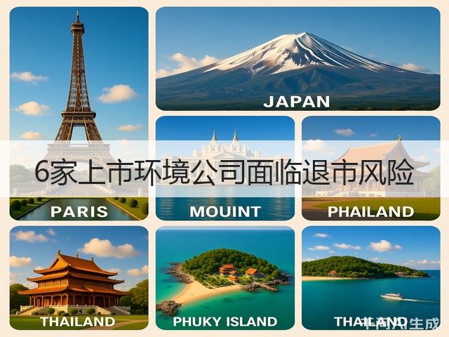 6家上市环境公司面临退市风险(图2)