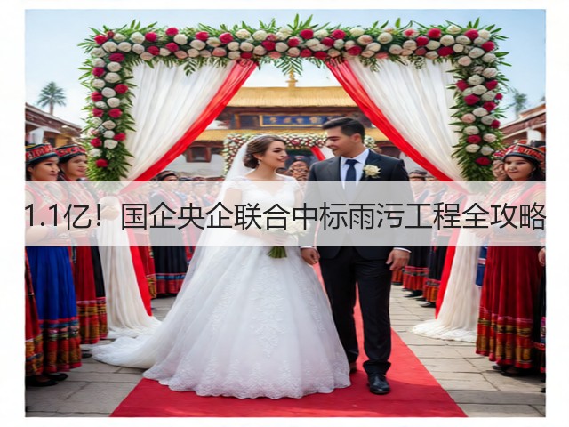 1.1亿！国企央企联合中标雨污工程全攻略(图2)