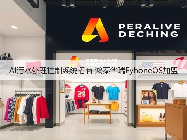 AI污水处理控制系统招商 鸿泰华瑞FyhoneOS加盟(图1)