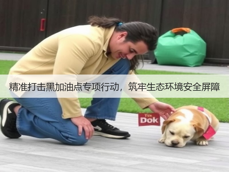 精准打击黑加油点专项行动，筑牢生态环境安全屏障