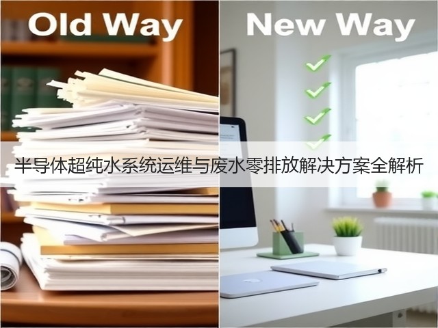 半导体超纯水系统运维与废水零排放解决方案全解析(图3)