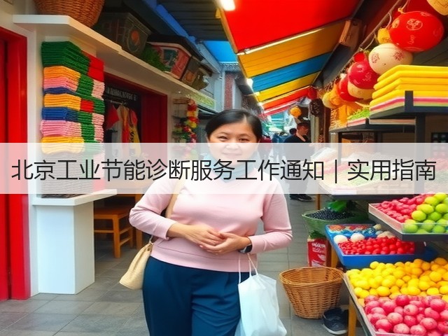 北京工业节能诊断服务工作通知｜实用指南(图3)