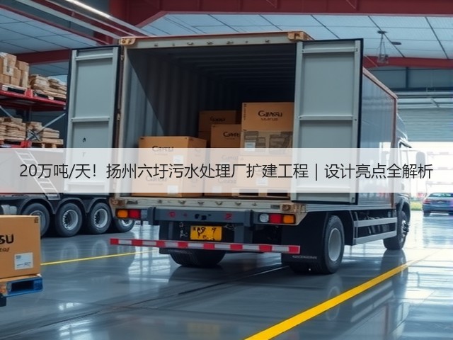 20万吨/天！扬州六圩污水处理厂扩建工程｜设计亮点全解析(图1)