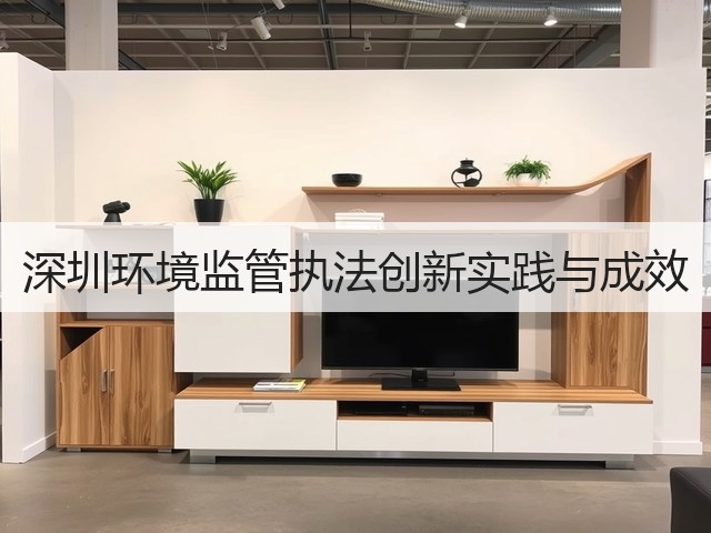 深圳环境监管执法创新实践与成效(图1)