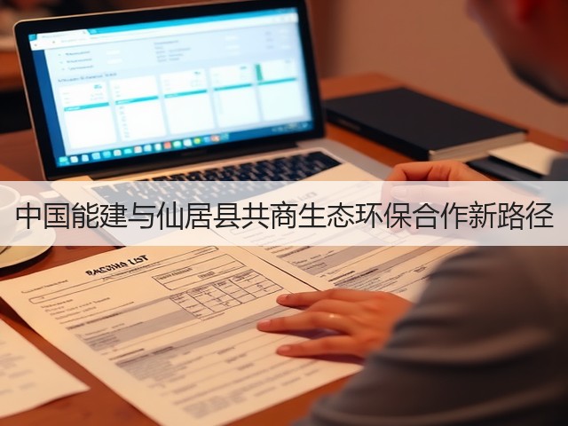 中国能建与仙居县共商生态环保合作新路径(图3)