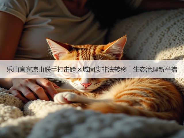乐山宜宾凉山联手打击跨区域固废非法转移|生态治理新举措(图3) 乐山宜宾凉山联手打击跨区域固废非法转移|生态治理新举措(图3)