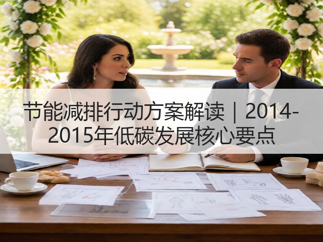 节能减排行动方案解读｜2014-2015年低碳发展核心要点(图3)