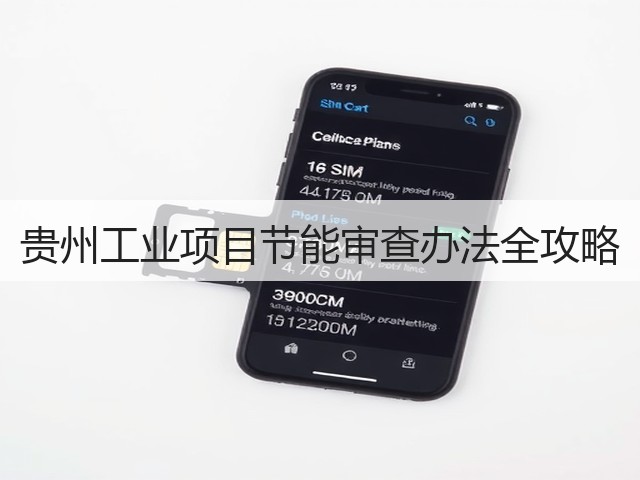 贵州工业项目节能审查办法全攻略(图1)