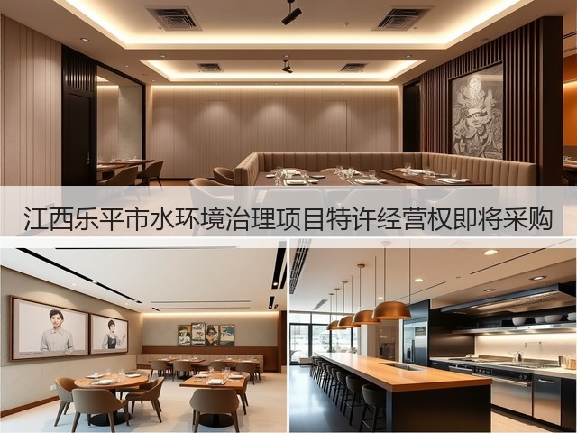 江西乐平市水环境治理项目特许经营权即将采购(图3)