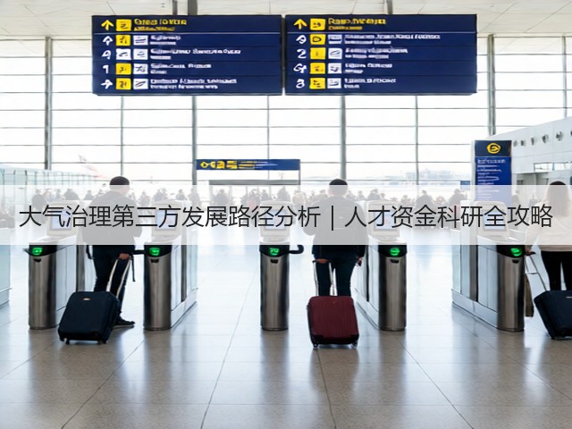 大气治理第三方发展路径分析｜人才资金科研全攻略(图1)
