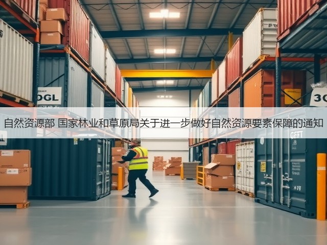 自然资源部 国家林业和草原局关于进一步做好自然资源要素保障的通知(图1)