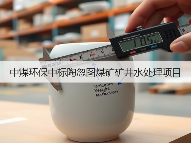 中煤环保中标陶忽图煤矿矿井水处理项目(图3)
