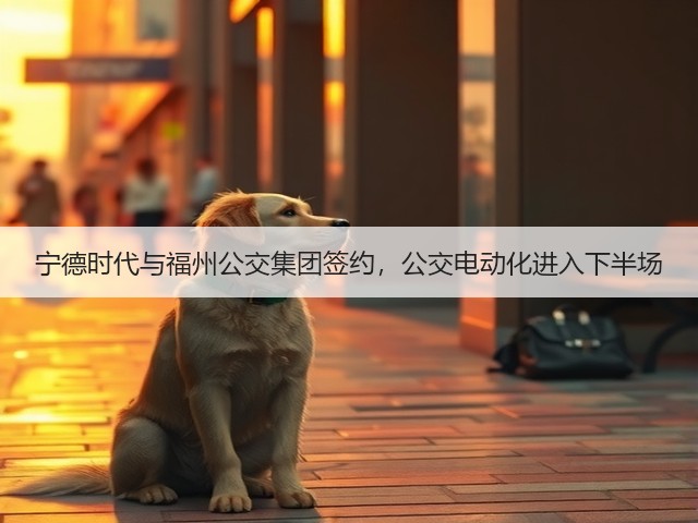 宁德时代与福州公交集团签约，公交电动化进入下半场(图3)