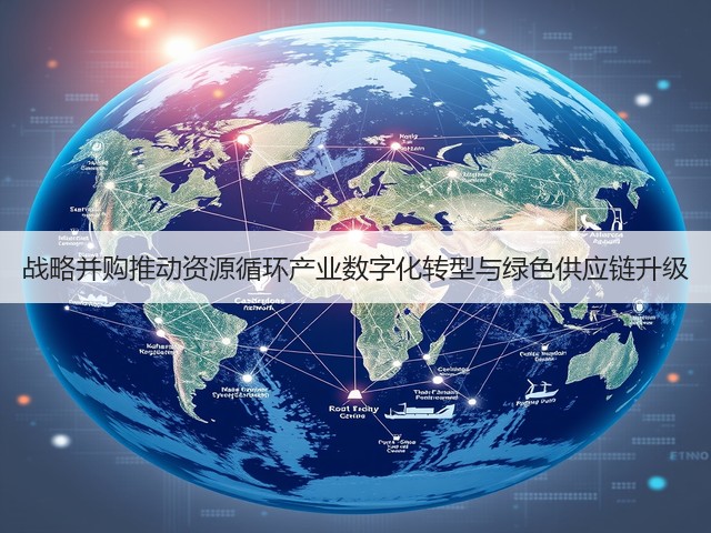 战略并购推动资源循环产业数字化转型与绿色供应链升级(图1)