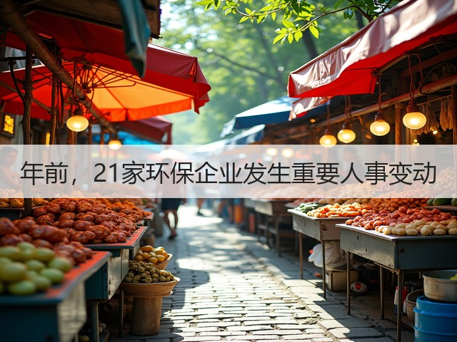 年前，21家环保企业发生重要人事变动(图3)