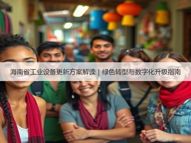 海南省工业设备更新方案解读｜绿色转型与数字化升级指南(图3)