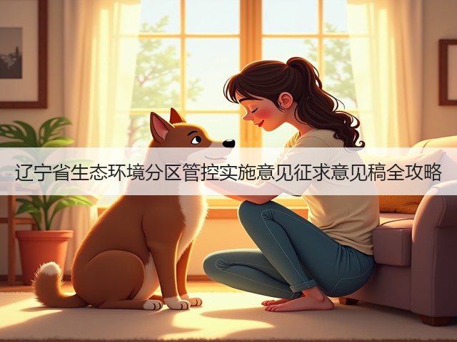 辽宁省生态环境分区管控实施意见征求意见稿全攻略(图3)