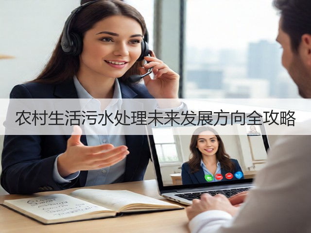 农村生活污水处理未来发展方向全攻略(图3)