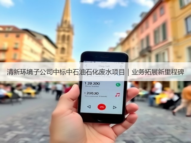 清新环境子公司中标中石油石化废水项目｜业务拓展新里程碑(图1)