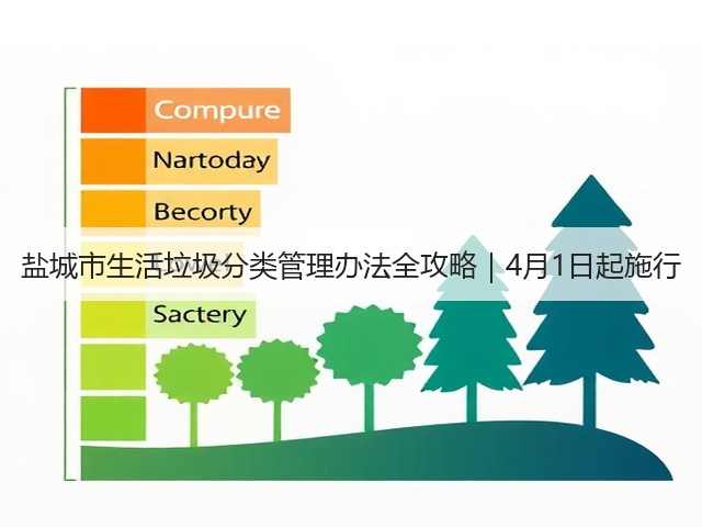 盐城市生活垃圾分类管理办法全攻略|4月1日起施行(图1) 盐城市生活垃圾分类管理办法全攻略|4月1日起施行(图1)