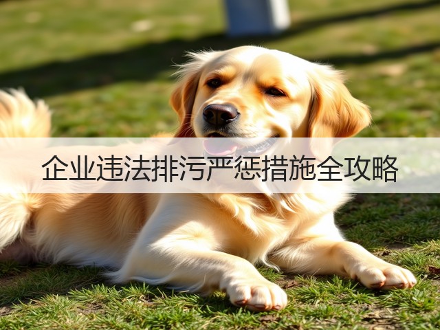 企业违法排污严惩措施全攻略(图3) 企业违法排污严惩措施全攻略(图3)