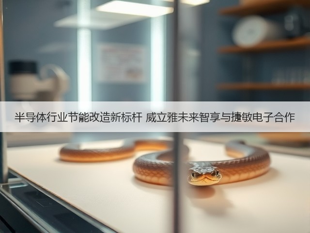 半导体行业节能改造新标杆 威立雅未来智享与捷敏电子合作(图3)