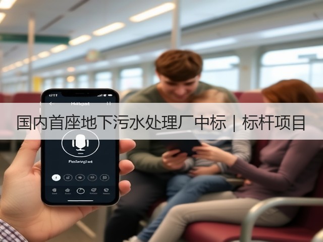 国内首座地下污水处理厂中标｜标杆项目(图1)