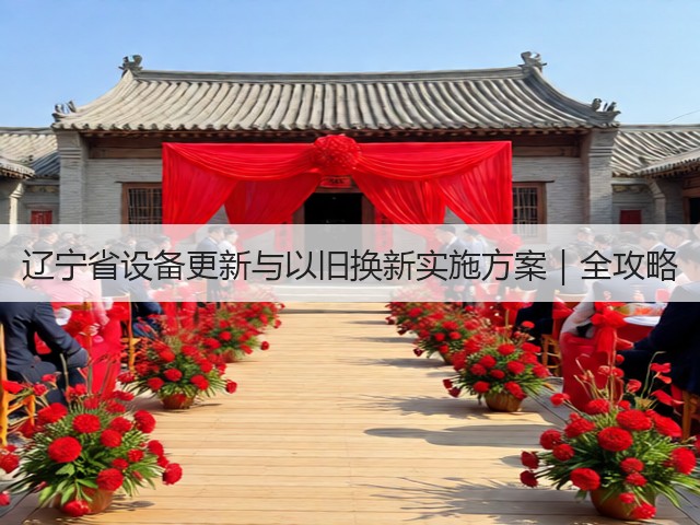 辽宁省设备更新与以旧换新实施方案｜全攻略(图3)