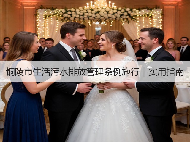 铜陵市生活污水排放管理条例施行｜实用指南(图3)