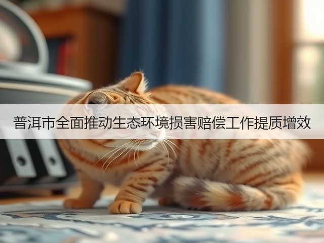 普洱市全面推动生态环境损害赔偿工作提质增效(图3)